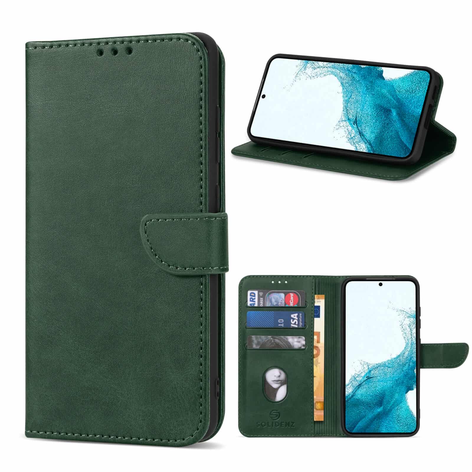 Solidenz bookcase Oppo Reno11 F - Groen Main Image
