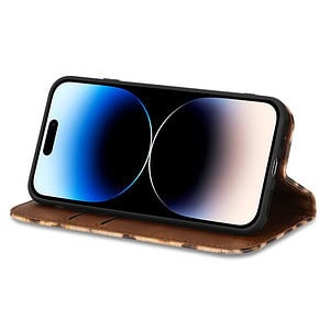 Solidenz bookcase iPhone 16 - Luipaard - 4