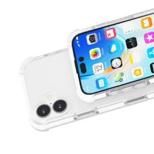 Stevig transparant iPhone 16 Plus hoesje met magnetische werking - 4