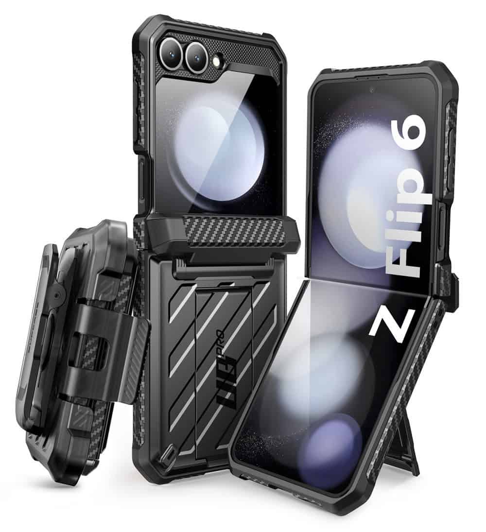 Supcase UB Pro Samsung Galaxy Z Flip 6 Hoesje - Zwart Main Image