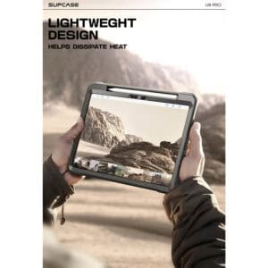 Supcase hoes met screenprotector iPad Pro 11'' 2024 - 11 inch 2024 - Zwart - 7