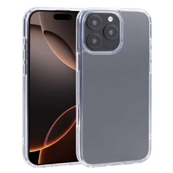 Transparant siliconen iPhone 16 Pro hoesje