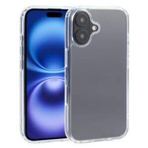 Transparant siliconen iPhone 16 hoesje