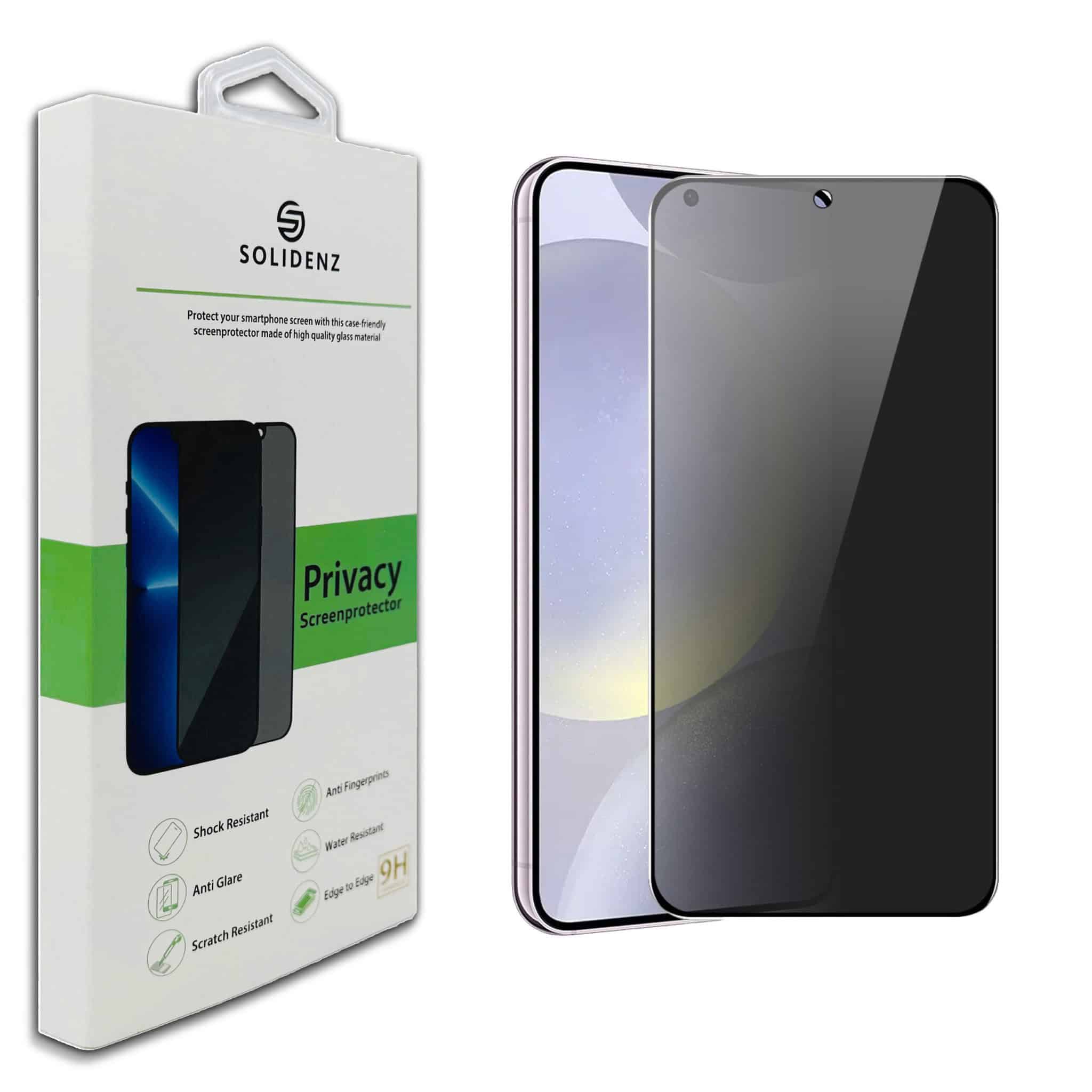 Solidenz Privacy Screen Protector Samsung Galaxy S24 FE Main Image