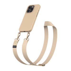 Solidenz Collection iPhone 16 Pro Max hoesje met afneembare koord - Caramel - 1