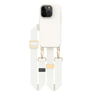 Solidenz Collection iPhone 16 Pro Max hoesje met afneembare koord - Beige Main Image