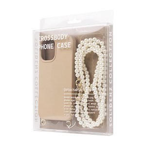 Solidenz Collection iPhone 16 Pro Max hoesje met afneembare koord - Caramel Pearls - 5