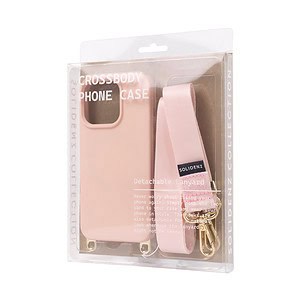 Solidenz Collection iPhone 16 Pro hoesje met afneembare koord - Roze - 5