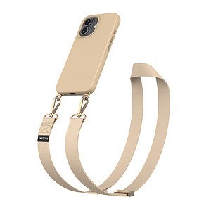 Solidenz Collection iPhone 16 Plus hoesje met afneembare koord - Caramel - 1