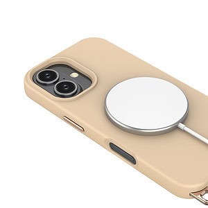 Solidenz Collection iPhone 16 Plus hoesje met afneembare koord - Caramel - 4