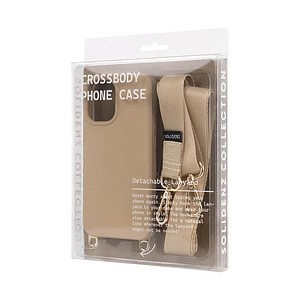 Solidenz Collection iPhone 16 Plus hoesje met afneembare koord - Caramel - 7