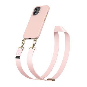 Solidenz Collection iPhone 16 hoesje met afneembare koord - Roze - 1