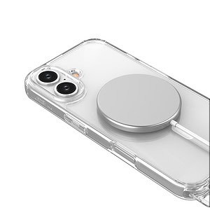 Solidenz Collection iPhone 16 hoesje met afneembare koord - White pearls - 8
