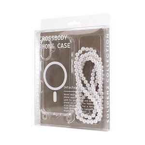 Solidenz Collection iPhone 16 Pro Max hoesje met afneembare koord - White pearls - 9