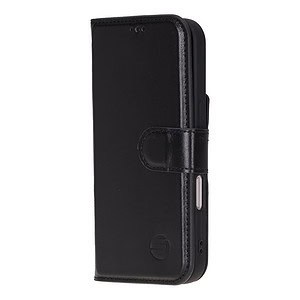 Solidenz Moda Book iPhone 16 Plus echt leren hoesje - Zwart - 4