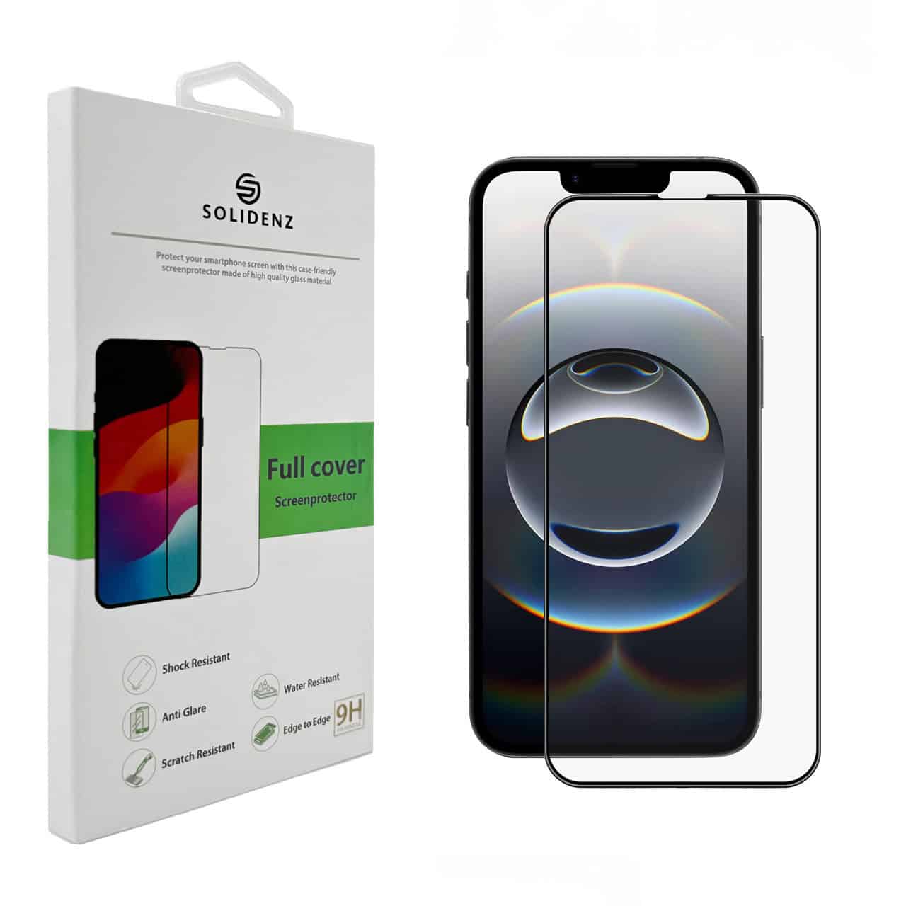 Solidenz Premium Fullcover Screen protector iPhone 16e Main Image
