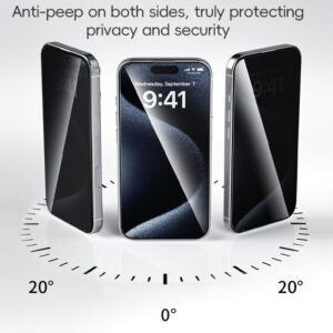 Solidenz Privacy Screen Protector iPhone 16 Pro Max - 5