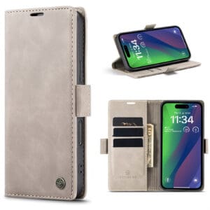 Solidenz Urban Book iPhone 16 Pro Max hoesje - Beige Main Image