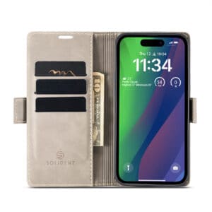 Solidenz Urban Book iPhone 16 Pro Max hoesje - Beige - 4