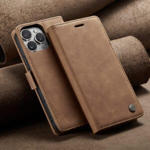 Solidenz Urban Book iPhone 16 Pro Max hoesje - Bruin - 9