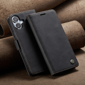 Solidenz Urban Book iPhone 16 hoesje - Zwart - 9