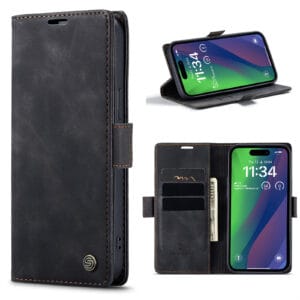 Solidenz Urban Book iPhone 16e hoesje - Zwart Main Image