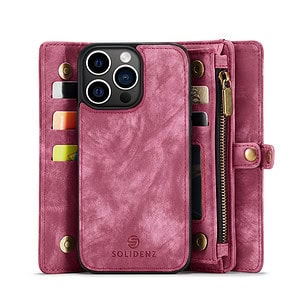 Solidenz Urban Wallet iPhone 16 Pro Max hoesje - Rood - 4
