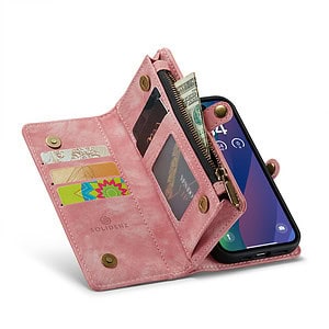 Solidenz Urban Wallet iPhone 16 Pro Max hoesje - Roze - 3