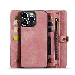 Solidenz Urban Wallet iPhone 16 Pro Max hoesje - Roze - 4