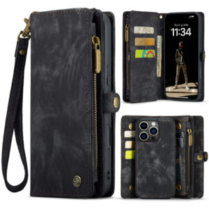 Solidenz Urban Wallet iPhone 16 Pro Max hoesje - Zwart Main Image