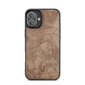 Solidenz Urban Wallet iPhone 16 hoesje - Bruin - 9
