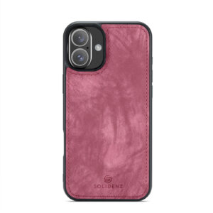 Solidenz Urban Wallet iPhone 16 Plus hoesje - Rood - 8
