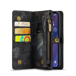 Solidenz Urban Wallet iPhone 16 hoesje - Zwart - 5