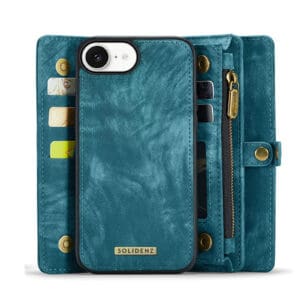 Solidenz Urban Wallet iPhone 16e hoesje - Blauw - 4
