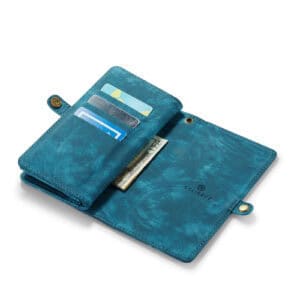 Solidenz Urban Wallet iPhone 16e hoesje - Blauw - 6
