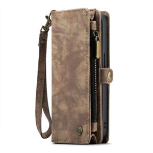 Solidenz Urban Wallet iPhone 16e hoesje - Bruin - 1