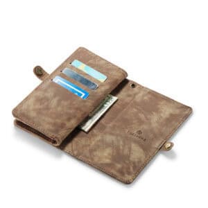 Solidenz Urban Wallet iPhone 16e hoesje - Bruin - 6