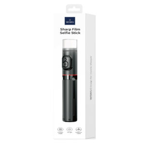 WiWu Selfie Stick en Tripod - Met Statief - Met Verlichting - Met Bluetooth - Zwart - 8