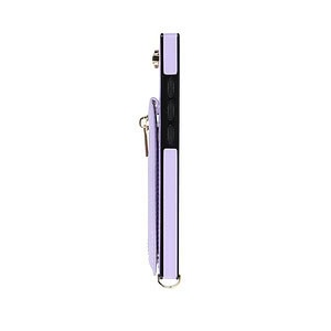 Solidenz Fashion Portemonnee hoesje met koord iPhone 16 - Violet - 5