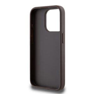 Guess Metal Logo iPhone 15 Pro Max hoesje - Bruin - 6