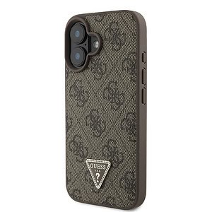 Guess Crossbody Strap iPhone 16 hoesje - Bruin - 1