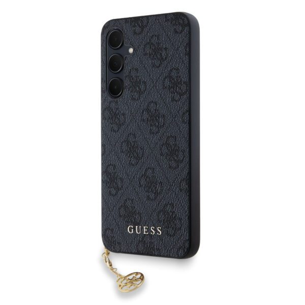 Guess Charm Samsung Galaxy A35 hoesje - Grijs