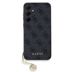 Guess Charm Samsung Galaxy A35 hoesje - Grijs - 1