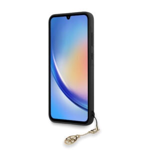 Guess Charm Samsung Galaxy A35 hoesje - Grijs - 3