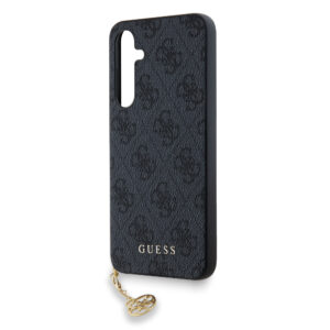 Guess Charm Samsung Galaxy A35 hoesje - Grijs - 4