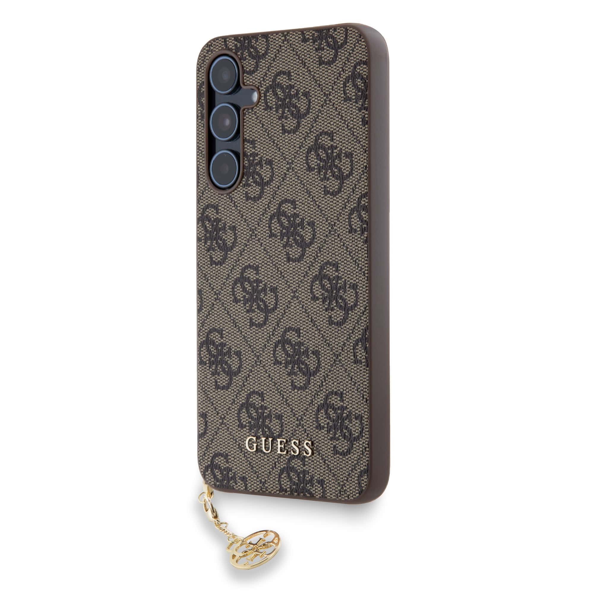 Guess Charm Samsung Galaxy A55 hoesje - Bruin Main Image