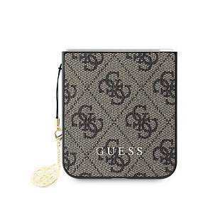 Guess Charm Samsung Galaxy Z Flip 6 hoesje - Bruin - 4