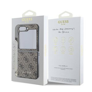 Guess Charm Samsung Galaxy Z Flip 6 hoesje - Bruin - 7