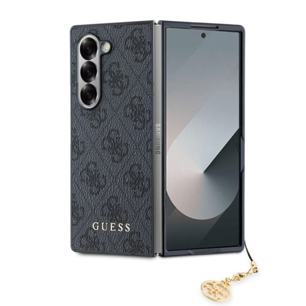 Guess Charm Samsung Galaxy Z Fold 6 hoesje - Grijs