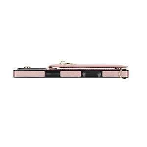 Solidenz Fashion Portemonnee hoesje met koord iPhone 16 Pro - Roségoud - 5